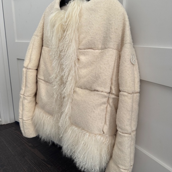 Moncler Gamme Rouge Virgin Wool Down Jacket - Picture 4 of 7